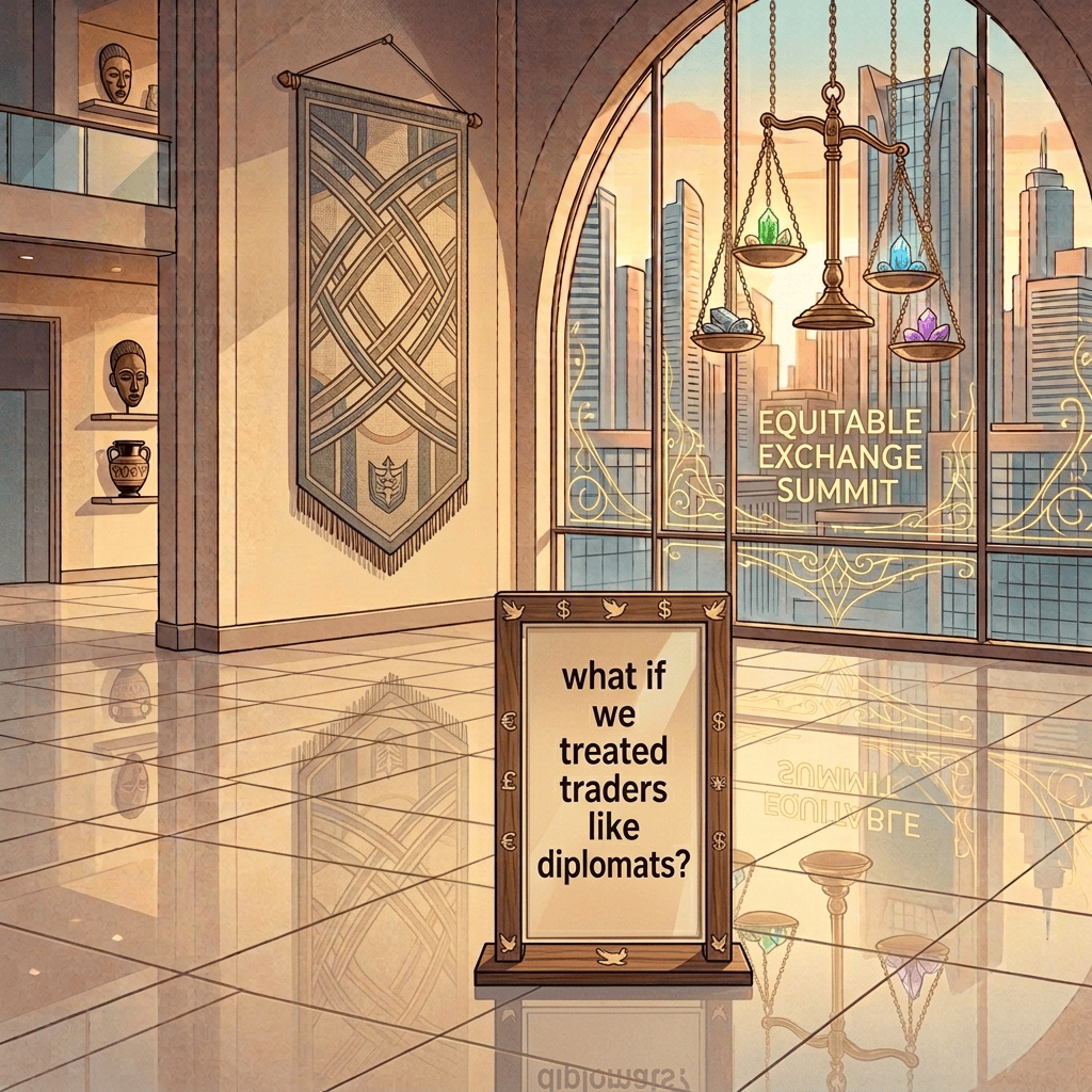 What if we treated traders like diplomats?